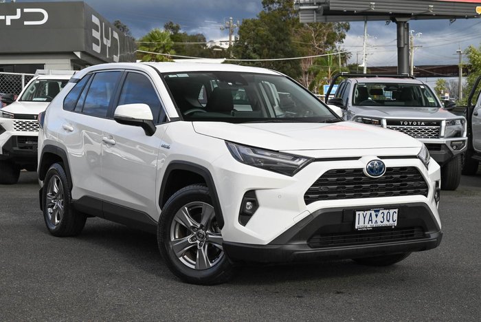 2023 Toyota RAV4 GX AXAH54R 4X4 On Demand Glacier White