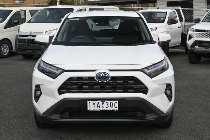 2023 Toyota RAV4 GX AXAH54R 4X4 On Demand Glacier White