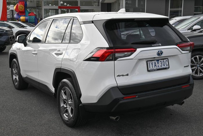 2023 Toyota RAV4 GX AXAH54R 4X4 On Demand Glacier White