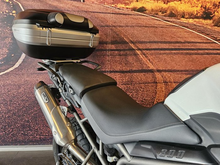 2018 Triumph Tiger 800 XCA Tiger White