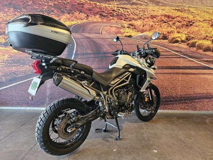2018 Triumph Tiger 800 XCA Tiger White