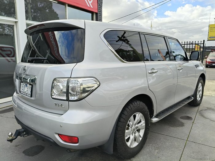 2013 Nissan Patrol Ti-L Y62 4X4 Dual Range Brilliant Silver