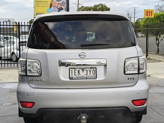 2013 Nissan Patrol Ti-L Y62 4X4 Dual Range Brilliant Silver