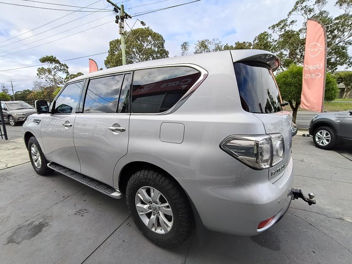 2013 Nissan Patrol Ti-L Y62 4X4 Dual Range Brilliant Silver