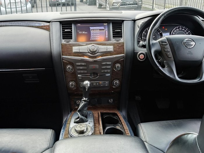 2013 Nissan Patrol Ti-L Y62 4X4 Dual Range Brilliant Silver