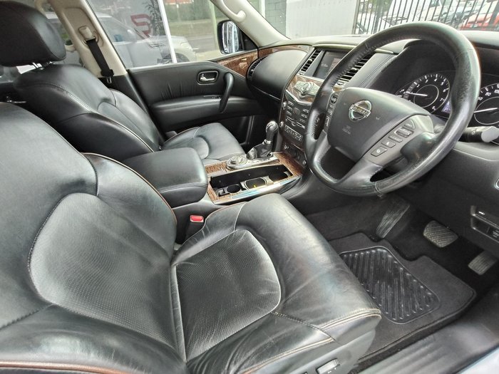 2013 Nissan Patrol Ti-L Y62 4X4 Dual Range Brilliant Silver