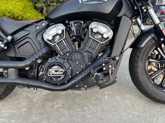 2019 Indian SCOUT BOBBER THUNDER BLK SMOKE Black
