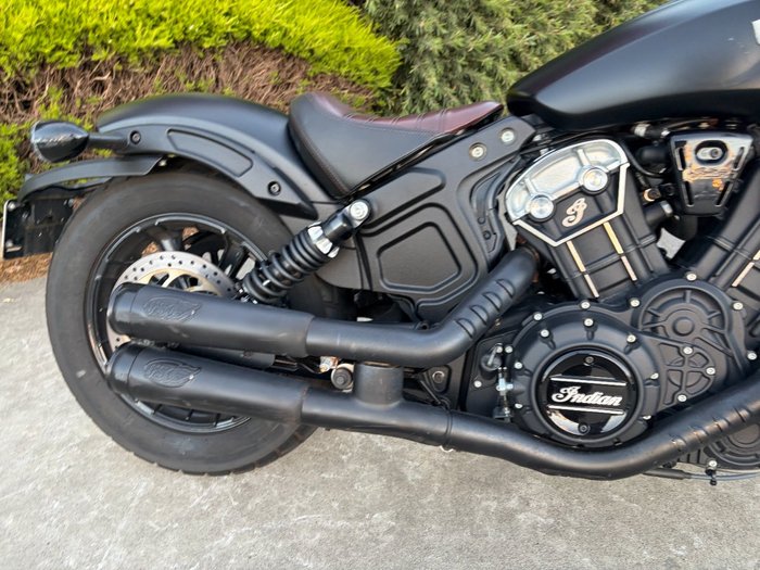 2019 Indian SCOUT BOBBER THUNDER BLK SMOKE Black