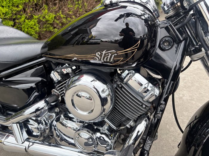 2018 Yamaha XVS650A V-STAR CLASSIC Black