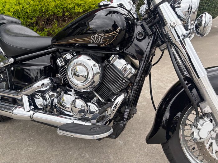2018 Yamaha XVS650A V-STAR CLASSIC Black