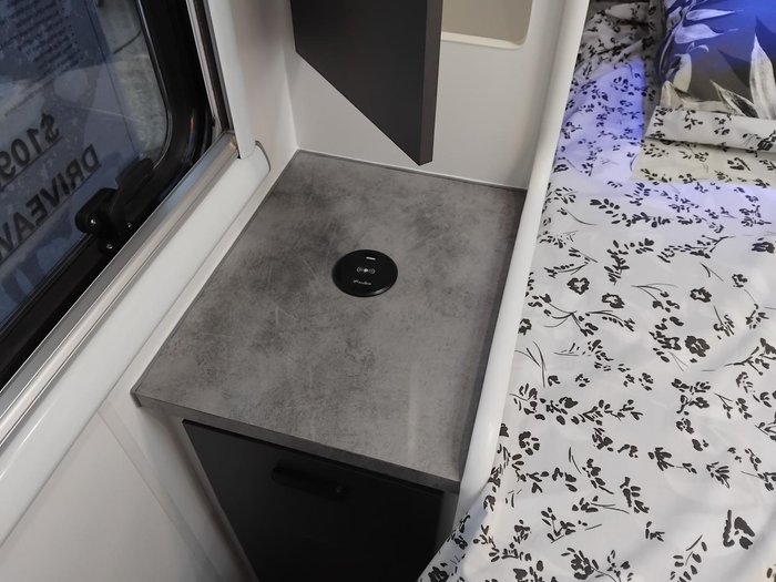 2026 Cadillac RV Gaia Rear Club Lounge With Full Victron Package