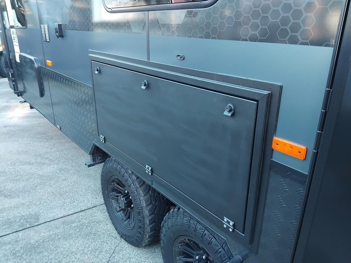2026 Cadillac RV Gaia Rear Club Lounge With Full Victron Package