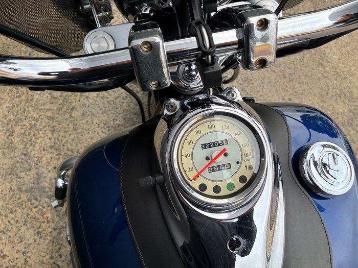 2009 Yamaha XVS650A V-STAR CLASSIC BLUE
