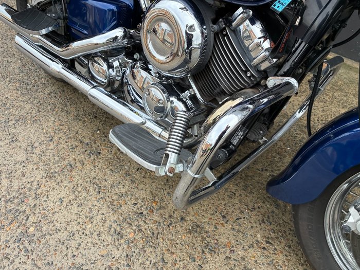 2009 Yamaha XVS650A V-STAR CLASSIC BLUE