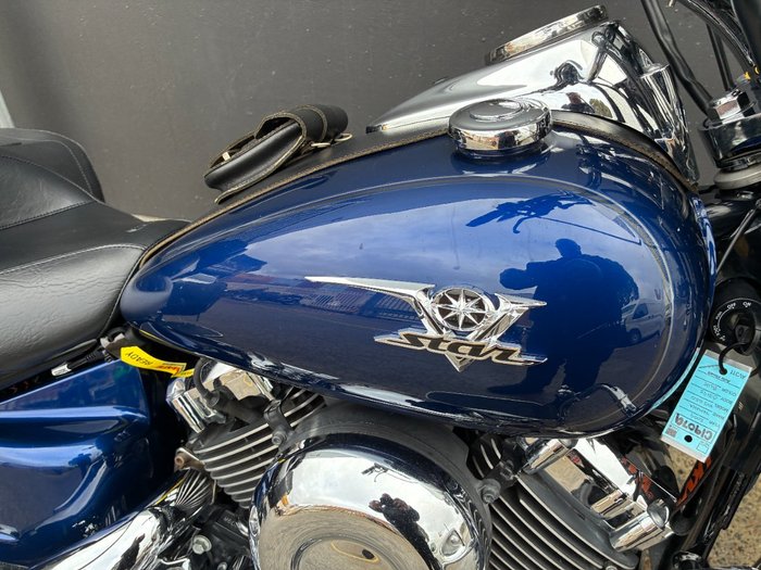 2009 Yamaha XVS650A V-STAR CLASSIC BLUE