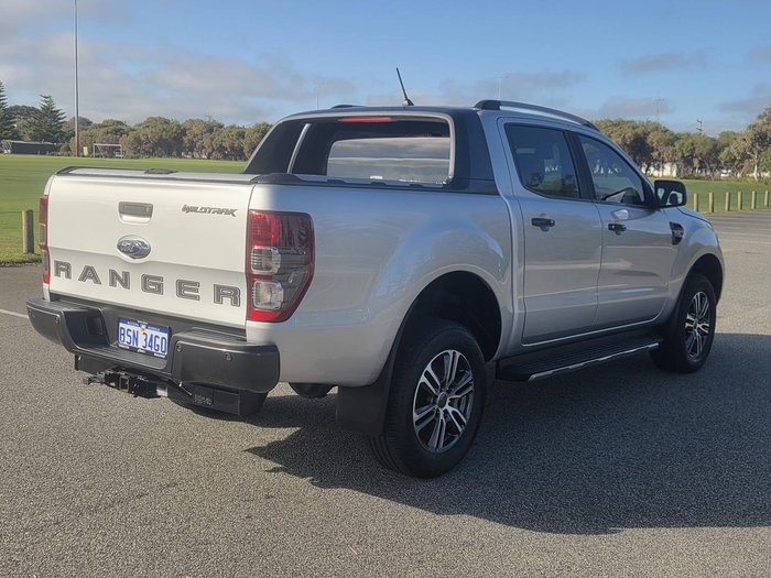 2018 Ford Ranger Wildtrak PX MkII MY18 4X4 Dual Range Ingot Silver