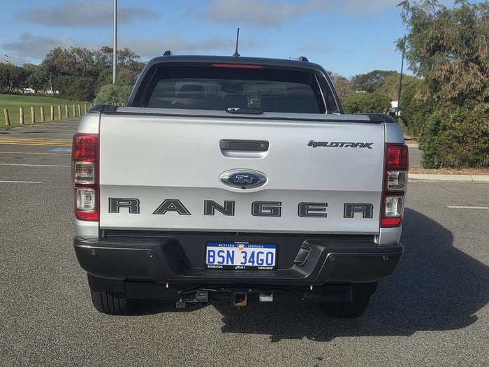 2018 Ford Ranger Wildtrak PX MkII MY18 4X4 Dual Range Ingot Silver