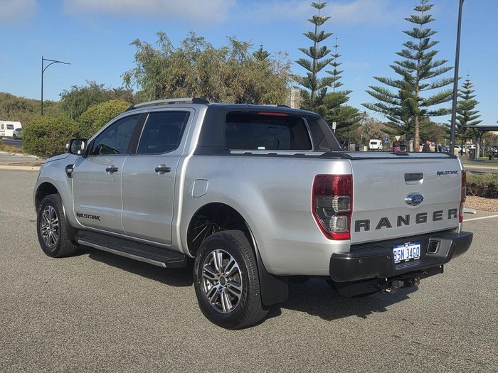 2018 Ford Ranger Wildtrak PX MkII MY18 4X4 Dual Range Ingot Silver