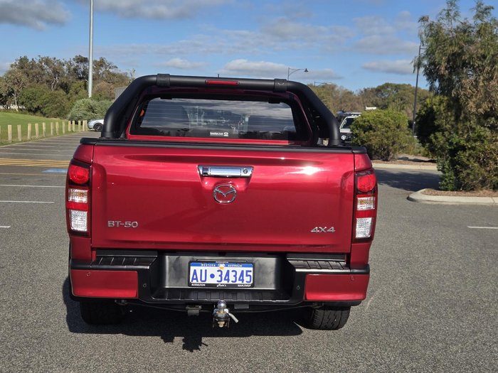 2021 Mazda BT-50 GT TF 4X4 Dual Range Red Volcano