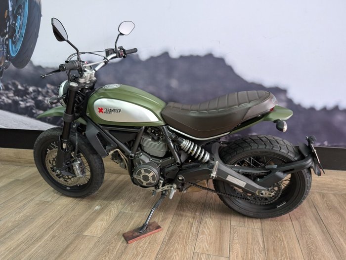 2015 DUCATI SCRAMBLER URBAN ENDURO GREEN
