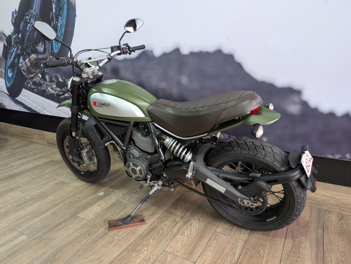 2015 DUCATI SCRAMBLER URBAN ENDURO GREEN
