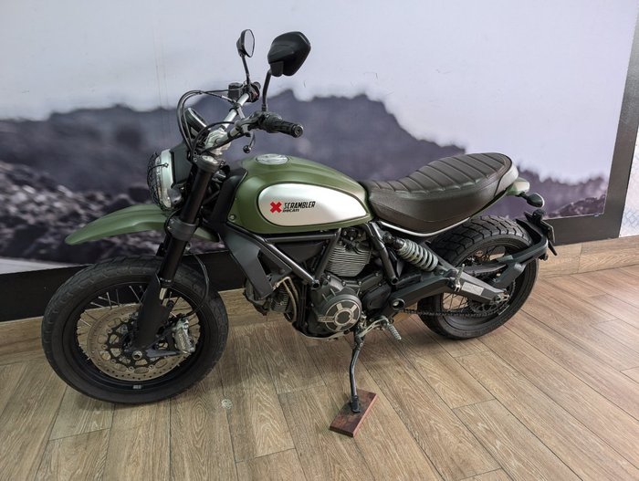 2015 DUCATI SCRAMBLER URBAN ENDURO GREEN