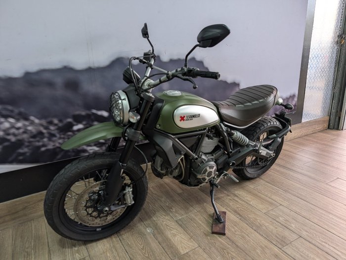 2015 DUCATI SCRAMBLER URBAN ENDURO GREEN