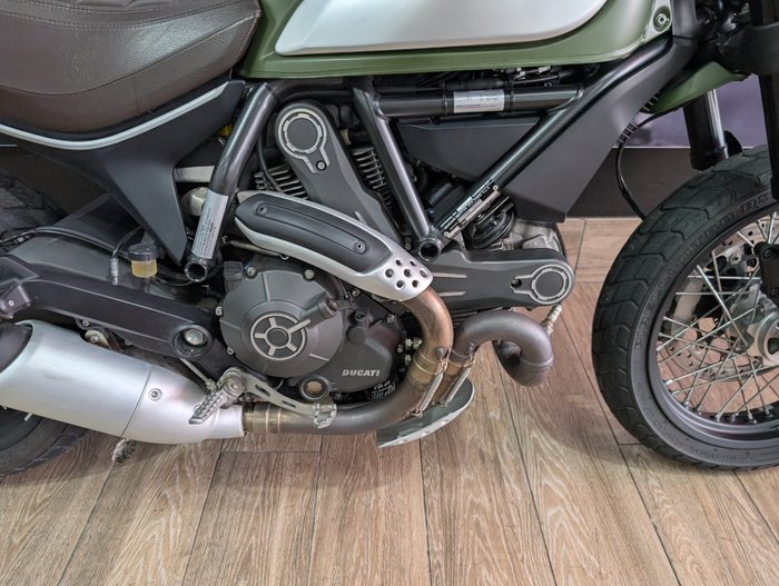 2015 DUCATI SCRAMBLER URBAN ENDURO GREEN