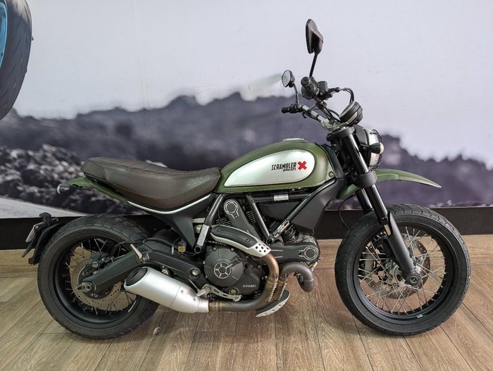 2015 DUCATI SCRAMBLER URBAN ENDURO GREEN