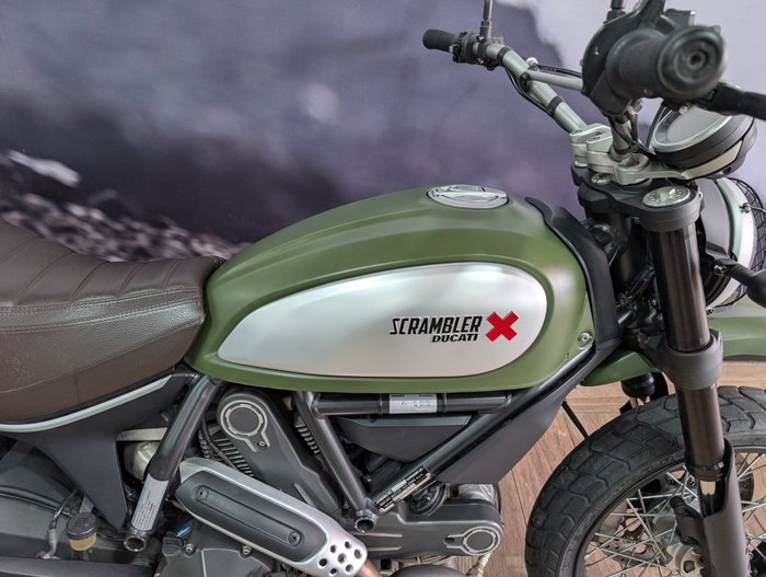 2015 DUCATI SCRAMBLER URBAN ENDURO GREEN