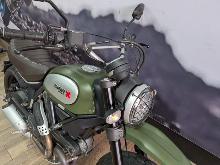 2015 DUCATI SCRAMBLER URBAN ENDURO GREEN