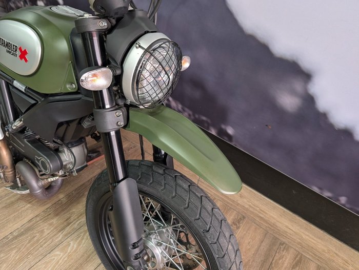 2015 DUCATI SCRAMBLER URBAN ENDURO GREEN