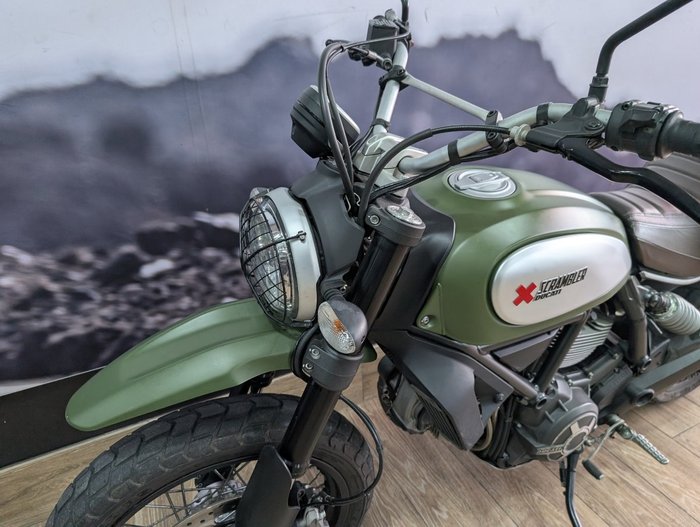 2015 DUCATI SCRAMBLER URBAN ENDURO GREEN