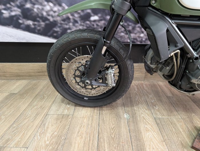 2015 DUCATI SCRAMBLER URBAN ENDURO GREEN