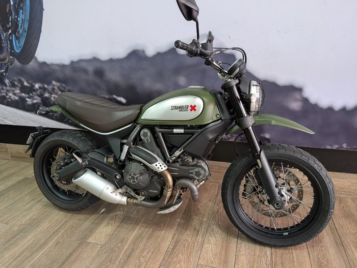 2015 DUCATI SCRAMBLER URBAN ENDURO GREEN