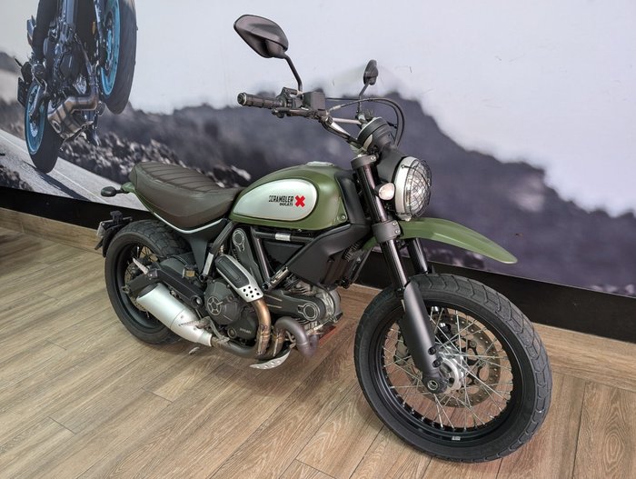 2015 DUCATI SCRAMBLER URBAN ENDURO GREEN
