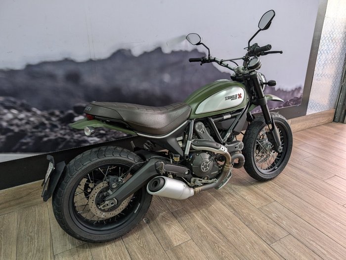 2015 DUCATI SCRAMBLER URBAN ENDURO GREEN