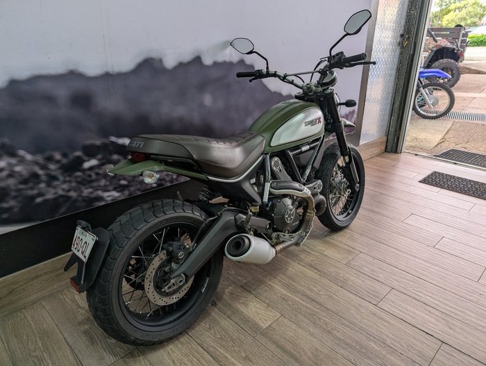 2015 DUCATI SCRAMBLER URBAN ENDURO GREEN