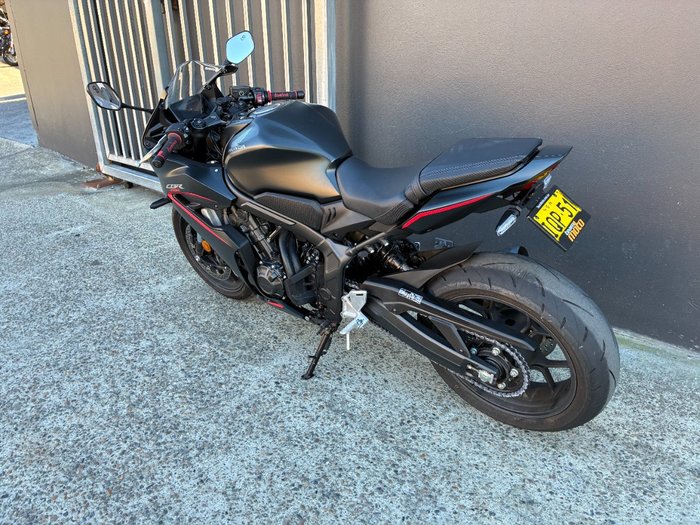 2024 Honda CBR650RAC BLACK