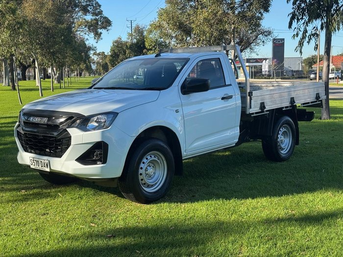 2024 Isuzu D-MAX SX High Ride MY24 4x2 Mineral White