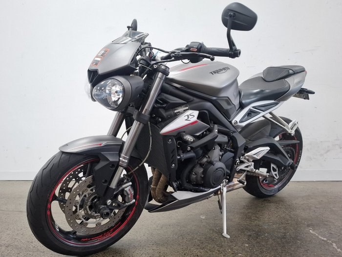 2017 Triumph STREET TRIPLE RS Grey