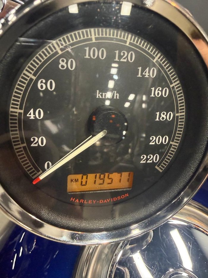 2007 Harley-Davidson 1200 Custom (XL1200C) Sportster Blue