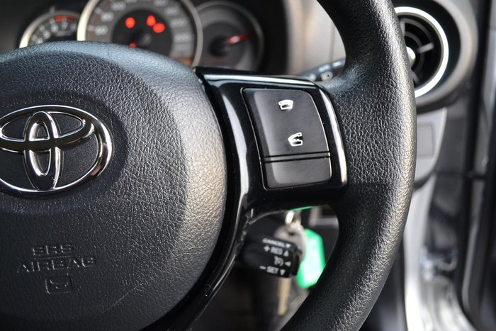 2018 Toyota Yaris Ascent NCP130R Silver Pearl