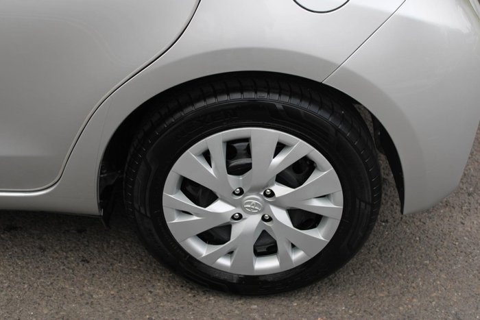 2018 Toyota Yaris Ascent NCP130R Silver Pearl