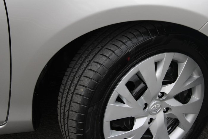 2018 Toyota Yaris Ascent NCP130R Silver Pearl