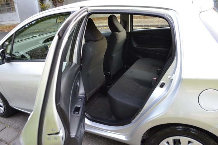 2018 Toyota Yaris Ascent NCP130R Silver Pearl