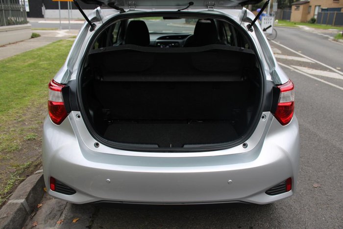 2018 Toyota Yaris Ascent NCP130R Silver Pearl