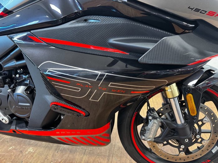 2023 CFMoto 450 SR ABS Black