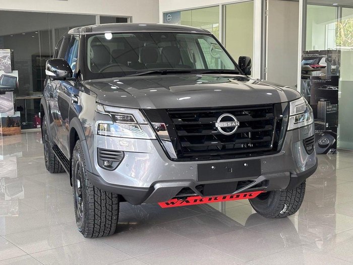 2026 Nissan Patrol Warrior Y62 MY26 4X4 Dual Range Gun Metallic