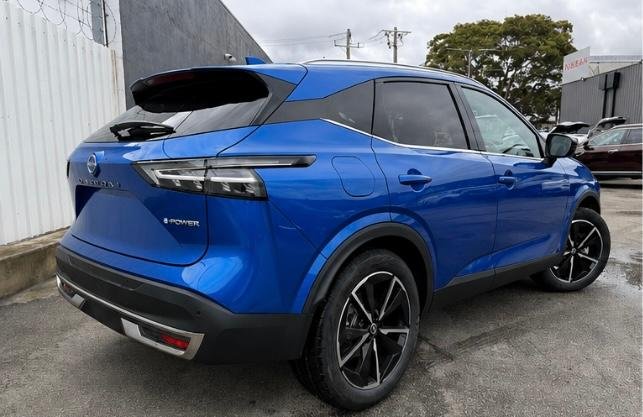 2026 Nissan QASHQAI Ti e-POWER J12 MY26 Magnetic Blue with Onyx Black Roof